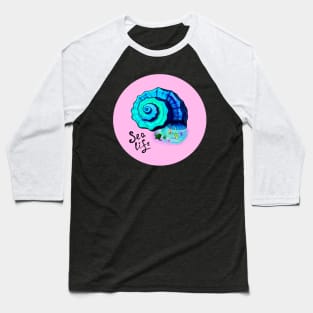 Sea life artwork Baseball T-Shirt